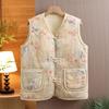Women's New Chinese Style Embroidered Fleece Vest