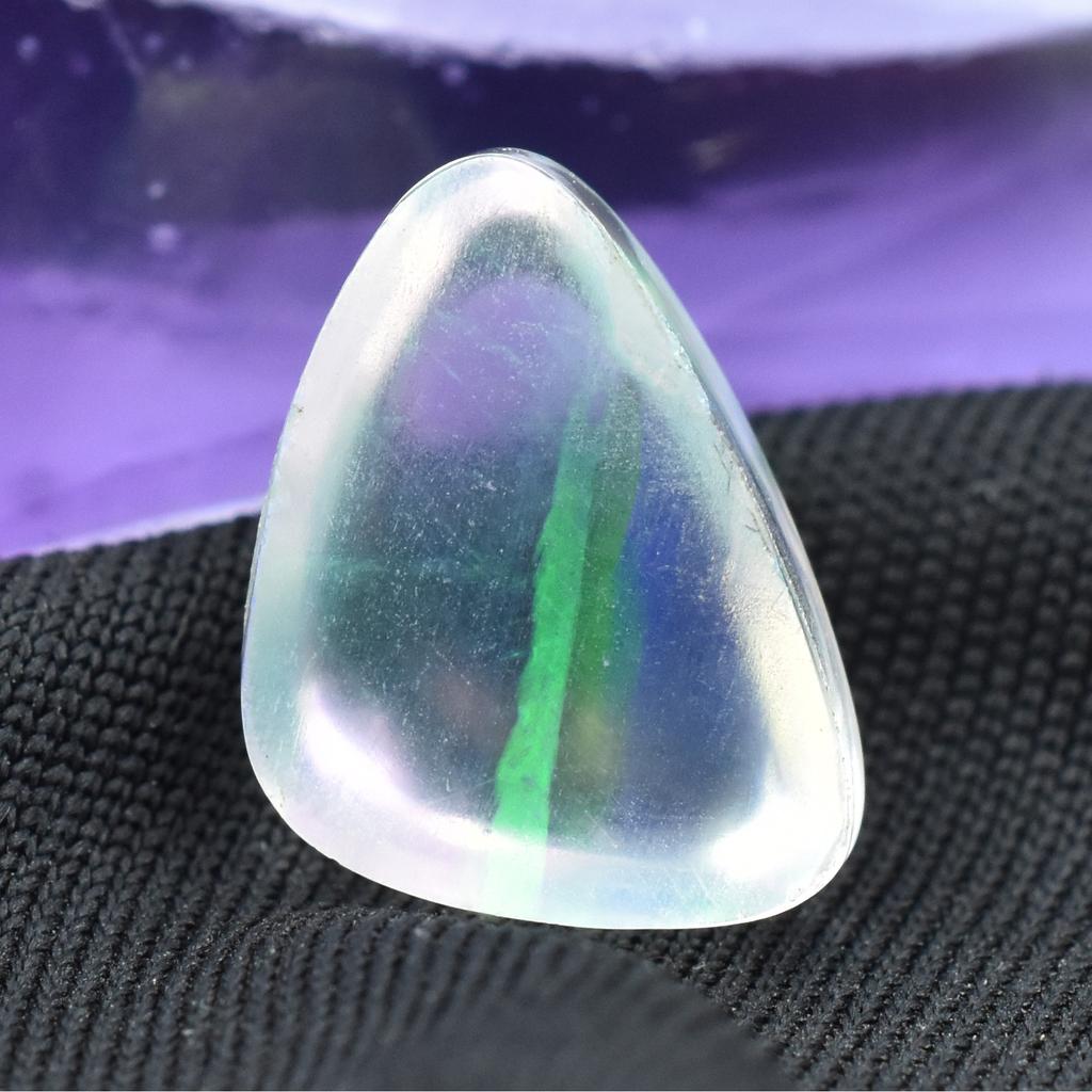 Lab-Created Opal Loose Gemstone 6.15 ct Fancy Cut Multi-Color October Birthstone for Gem Collections