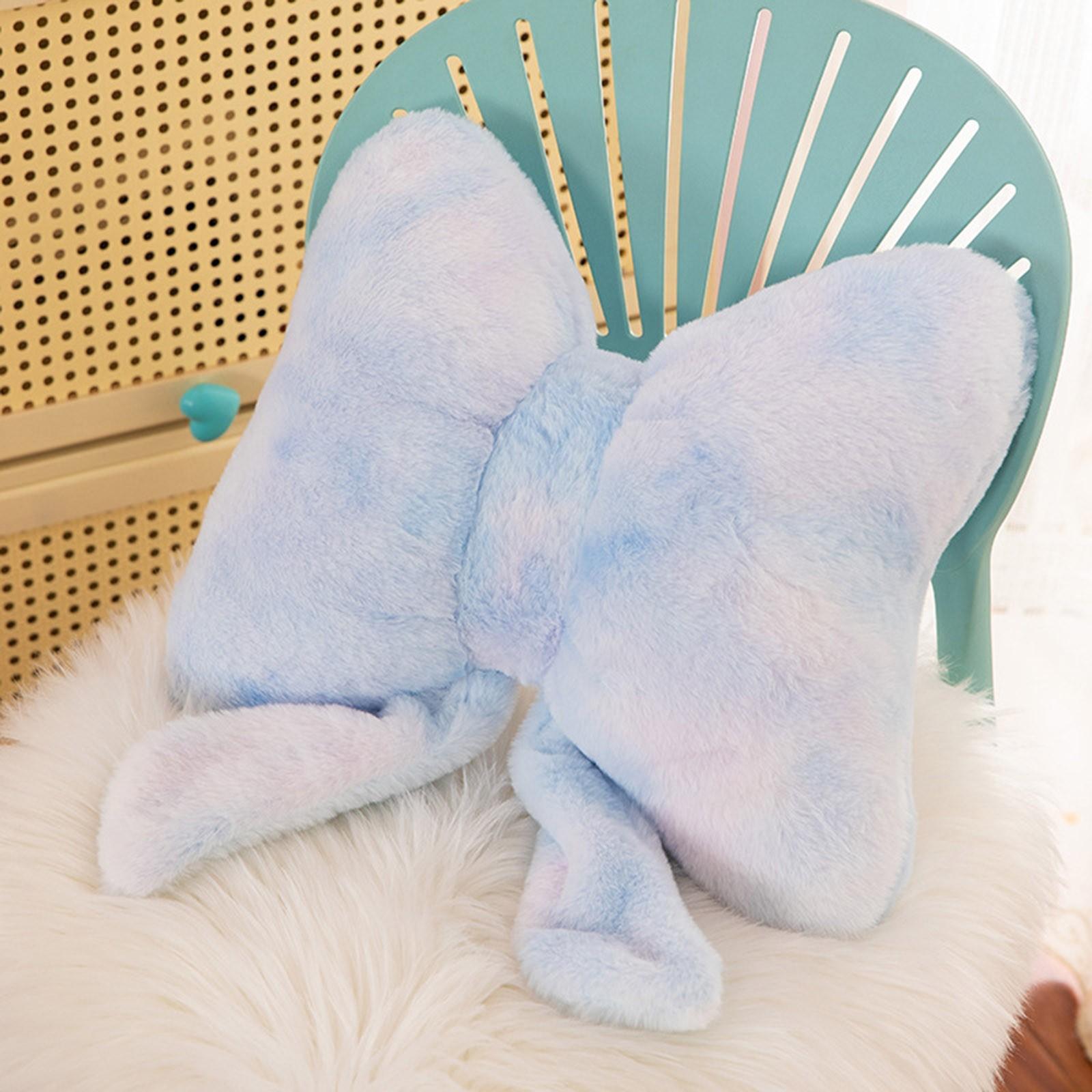 

Декоративная подушка Пушистый бант Плюшевые подушки Милая подушка в виде цветка Домашний декор Набивная подушка-бант Поясничная подушка для кровати, дивана, декора гостиной One Size