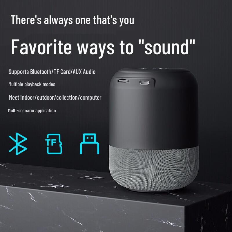 Newsmy BT51 Portable Bluetooth 5.0 Speaker CN plug (adapter included)