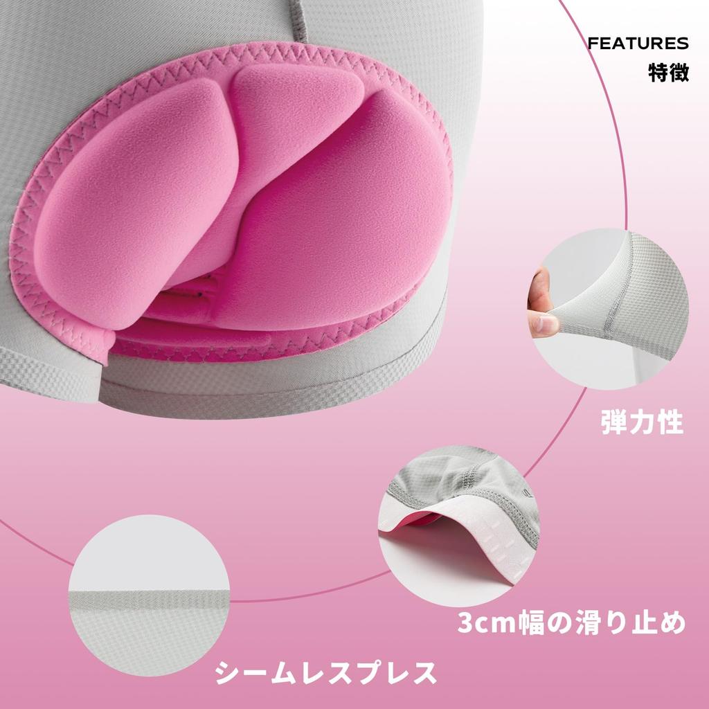 ROCKBROS Cycling Pain Inner for Road Bikes and Size M Women's Pants, Padded, Relief, Pants, Sweat-Wicking, Quick-Drying, Breathable, Cycling,