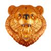 Handgefertigter Bär für Kopfform Tieranhänger Silikonform 3D Bär für Kopf Harzform DIY Handwerk Wandanhänger Schmuck Dec