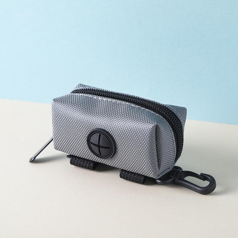 

Portable Dog Poop Bag Holder for Walks Regular серый