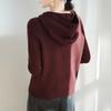 Women's Wool Sweater Qinghe Cashmere 50% Silk 50% Wool Autumn and Winter Wool Cardigan Soft and Warm