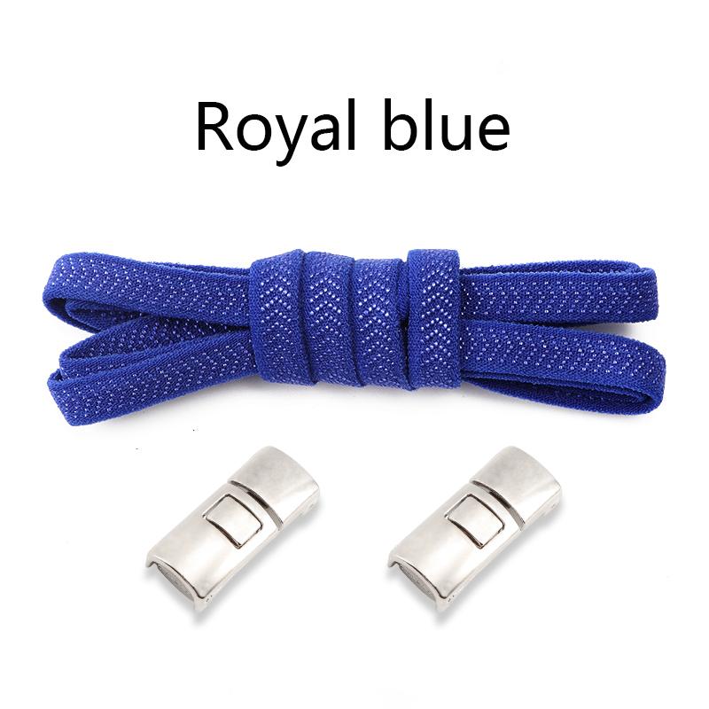 Hebilla Cruzada Cordones Elásticos Zapatillas Cordones sin Nudos Grosor 8MM Planos Cordones sin Atar Niños Adulto Running Cordón de Goma