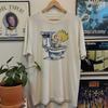 1990 Calvin And Hobbes Spin Cycle Aged T-Shirt White M