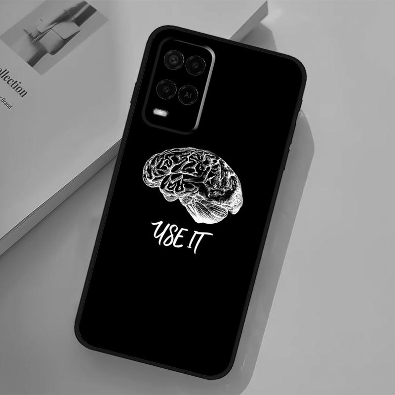 Medical Human Organs Brain Case For Oppo A98 A78 A18 A38 A58 A60 A80 A40 A96 A76 A16 A94 A74 A54 A15 A17 A57 A77 A5 Pro