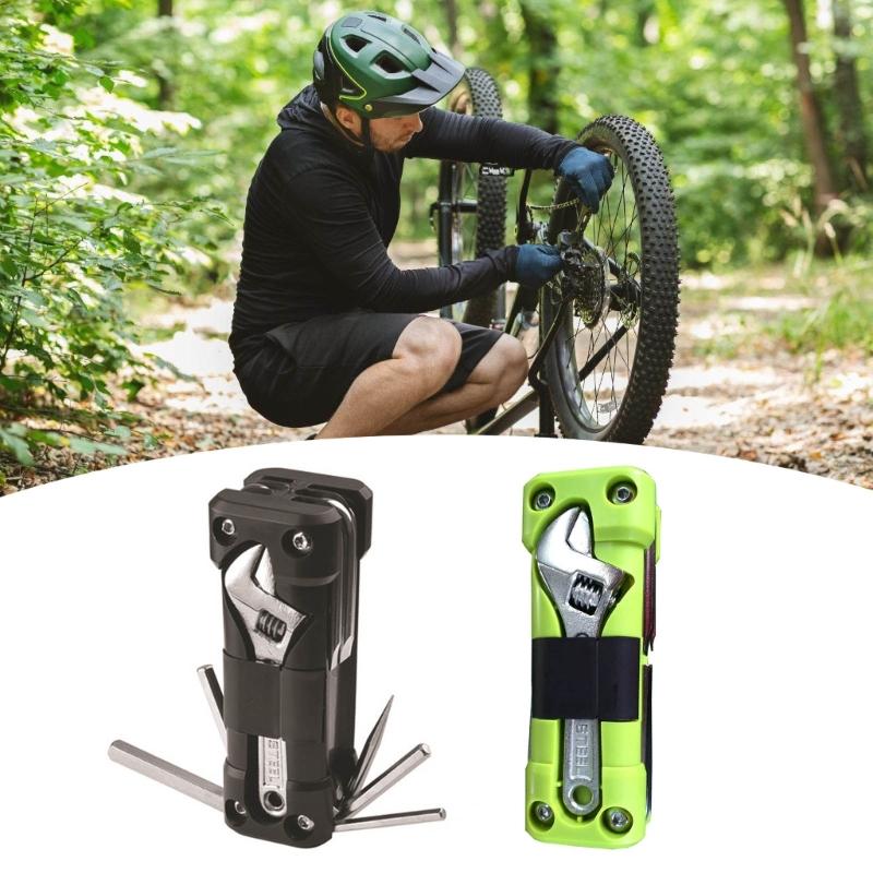 Premium ABS And Steel MultiFunction Combination Tool With 14Accessories Socket Wrenches For Outdoor And Home Repairs