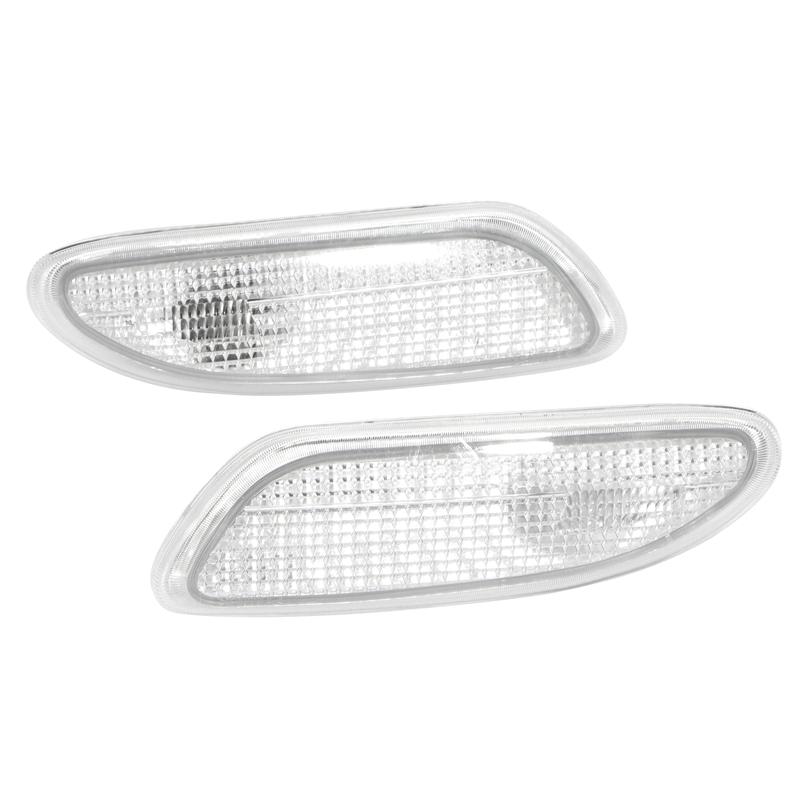 Marker In Bumper Turn Signal Light for Mercedes-Benz C-Class W203 2001-2007 Side Light Turn Signal Replacement Left Right Side