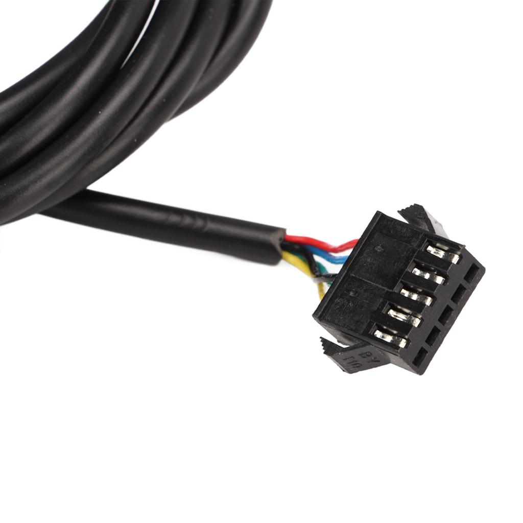 Electric Bicycle Display Panel ABS 5V LCD High Definition Multifunction Bike Display Panel with SM Connector for Bicycle Modification