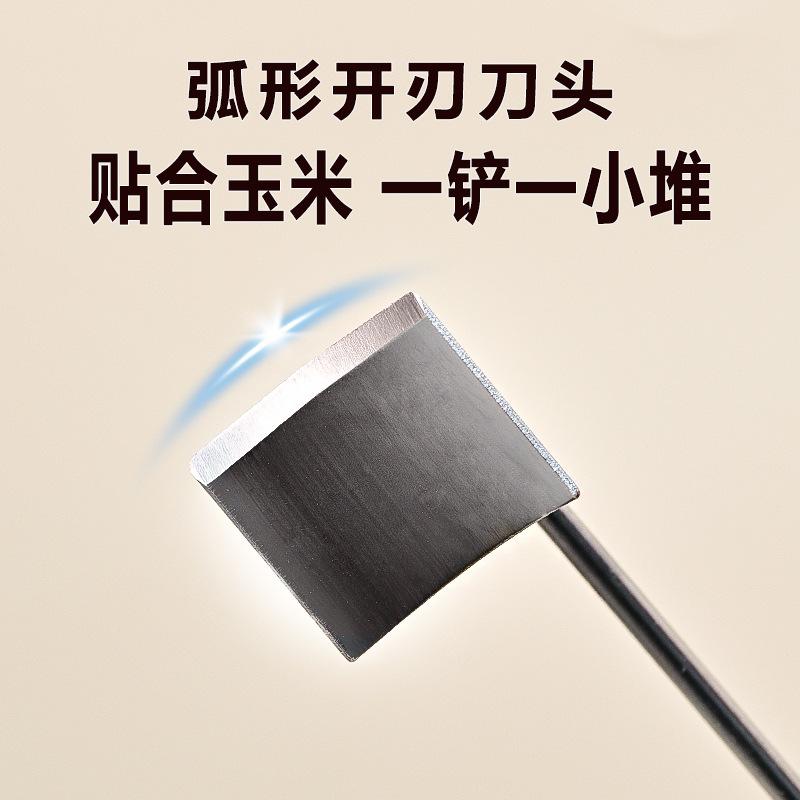 Corn Cob Stripper Long Handle Stainless Steel Corn Stripping Tool Fast Corn Peeler for Corn For Home Kitchens Restaurant Outdoor