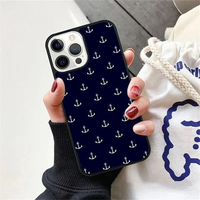 A-an-chor nautical ocean tattoo star graphic Phone Case Cover For iPhone 17 Air 15 16 Pro Max 14 13 12 11 Pro Max Plus