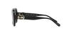Coach HC8329U BLACK 53 Women's Sunglasses,