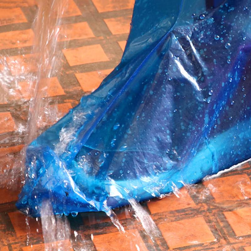 Disposable Waterproof High-Top Shoe Covers - 50 Pack