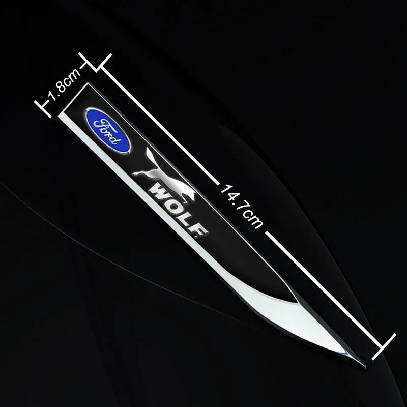 New 2026 Car Sticker 2025 Hot 2PCS Side Sports Decals Car Body Decoration Stickers For Ford Focus 2 3 1 Fiesta MK1 MK2 MK3 MK7 F