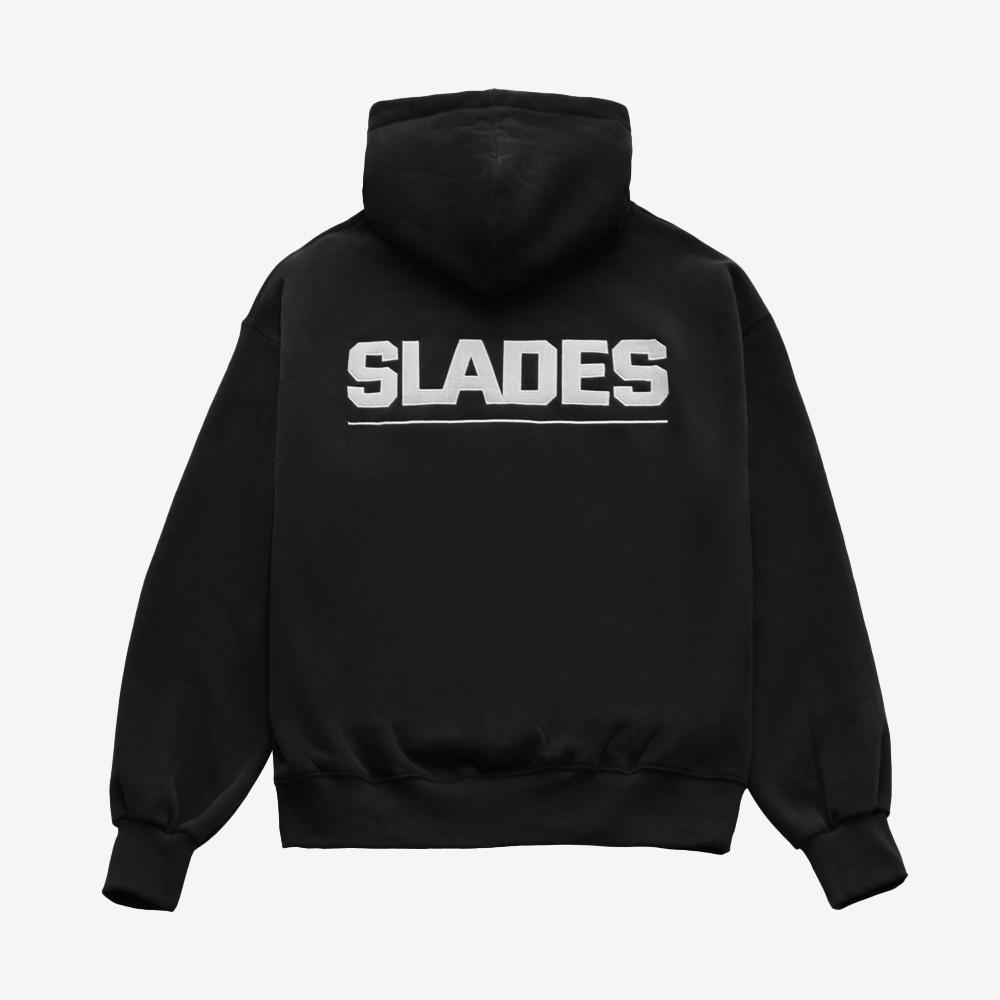 Slaze Embroidered Logo Hoodie (Black) Navy/L