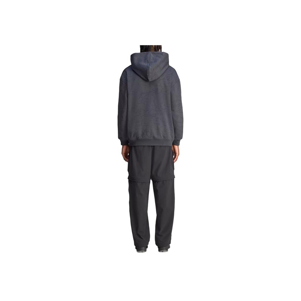 adidas Originals X 100 Thieves Collaboration SS25 Casual Comfortable Pullover Hoodie Unisex Hoodies Black JM3258