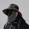 Outdoor Sun Protection Fisherman Hat With Large Brim For Men And Hiking Enthusiasts