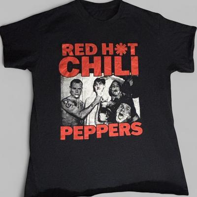 Red Hot Chilli Peppers Band Members Black Shirt Unisex Concert S-5XL SG779 Unisex T-Shirt