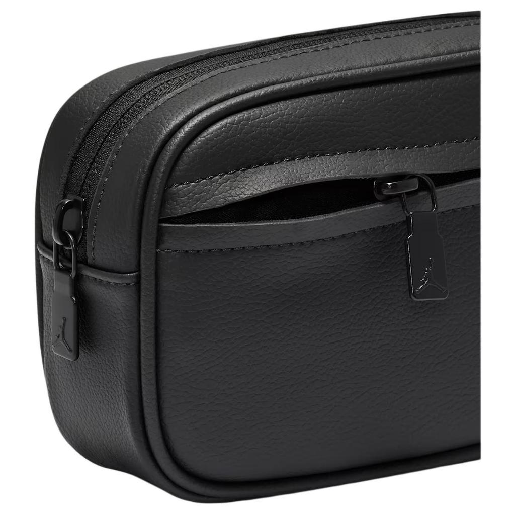Jordan Sacoche Monarch Durable Faux Leather Small Bag Unisex Shoulder Bag Black IQ3196-045