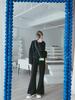 Trendy Solid Color Women's Two-Piece Sweatshirt Suit for Spring & Autumn 2022