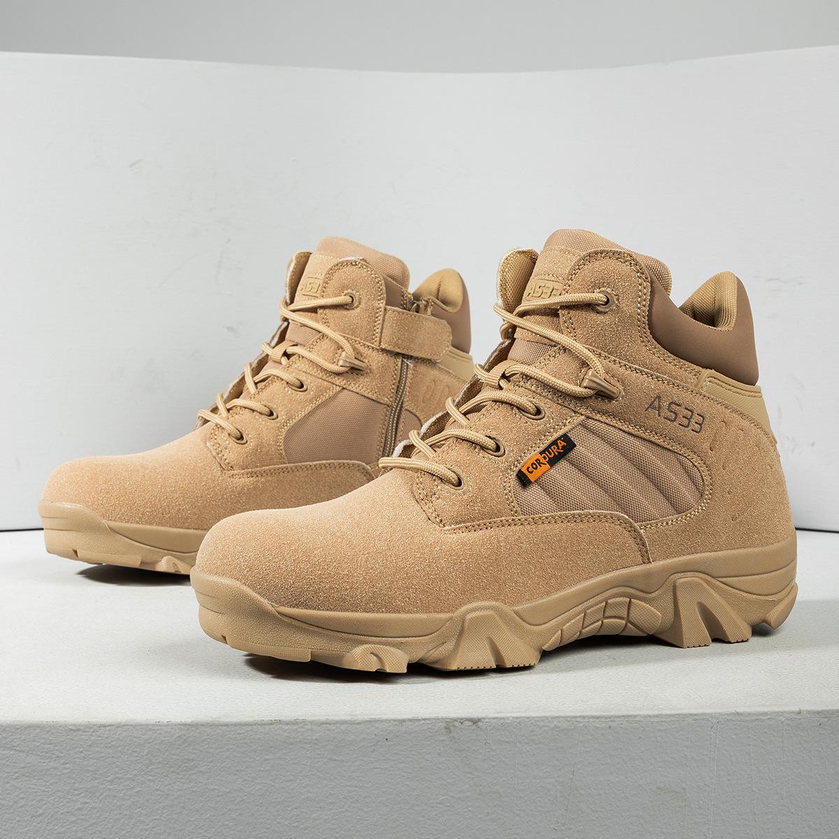 Men s Large Combat & Desert High-Top Field Training Boots 39 песочный