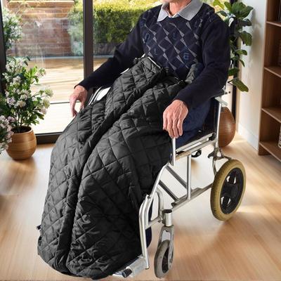 Schoßdecke für Rollstuhl Fußwärmer Winterwarme Rollstuhldecke für Erwachsene Ältere Behinderte Senioren