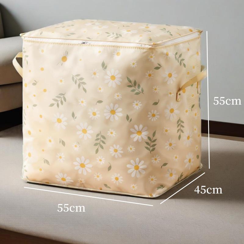 "Daisy Large-Capacity Non-Woven Storage Bag for Quilts and Clothing"