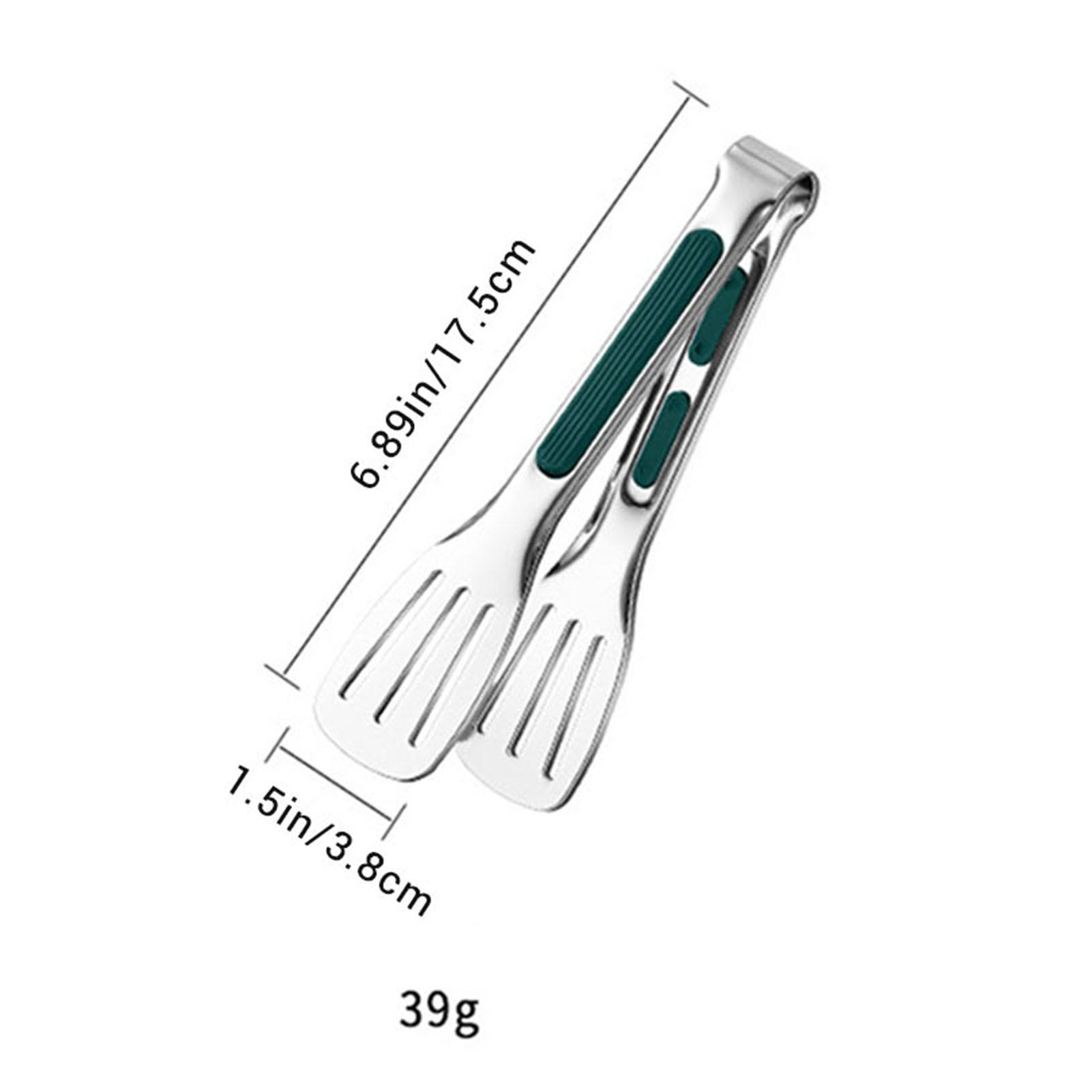 

Stainless Steel Kitchen Tongs Multifunctional Buffet Restaurant Cooking Tongs Suitable for Pork Ribs Steaks and Fish