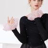 Sheer Flared Cuff Sleeves Comfortable Decorative Arm Sleeves Wrist Cuffs Extension For Women Girl Fashion Accessories