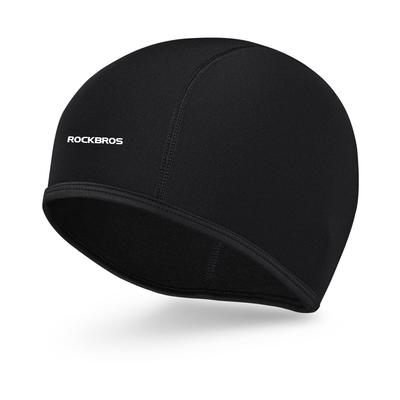 ROCKBROS İç Soğuk Hava Kaskı Yürüyüş Bisiklet Motosiklet ve Şapka, Şapka, Şapka, Giyim, Rüzgar Geçirmez, Polar Astarlı, Kayak, Koşu için Mükemmel,