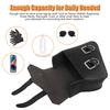 1PC Universal Motorcycle PU Leather Saddlebags Side Tool Pouch Bag Luggage Saddle Bag For Harley Davidson Sportster XL883 XL1200