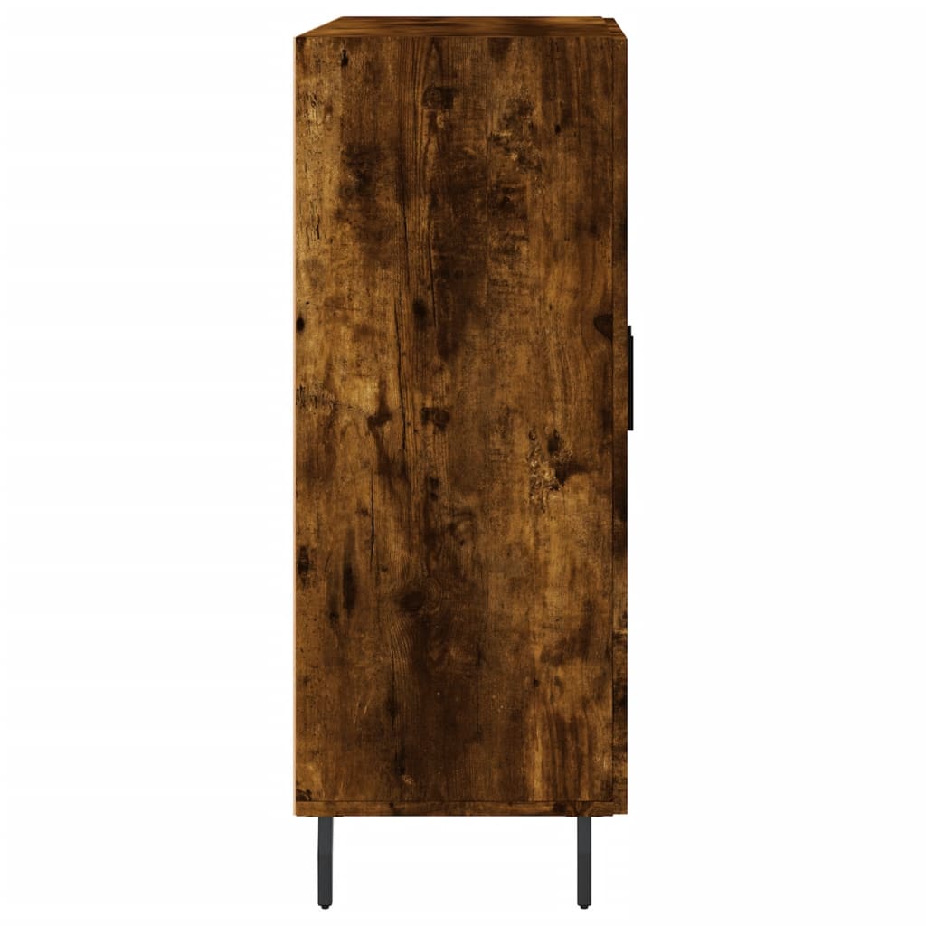 Sideboard Smoked Oak 69.5 X 34 X 90 Cm Wood Based Panel