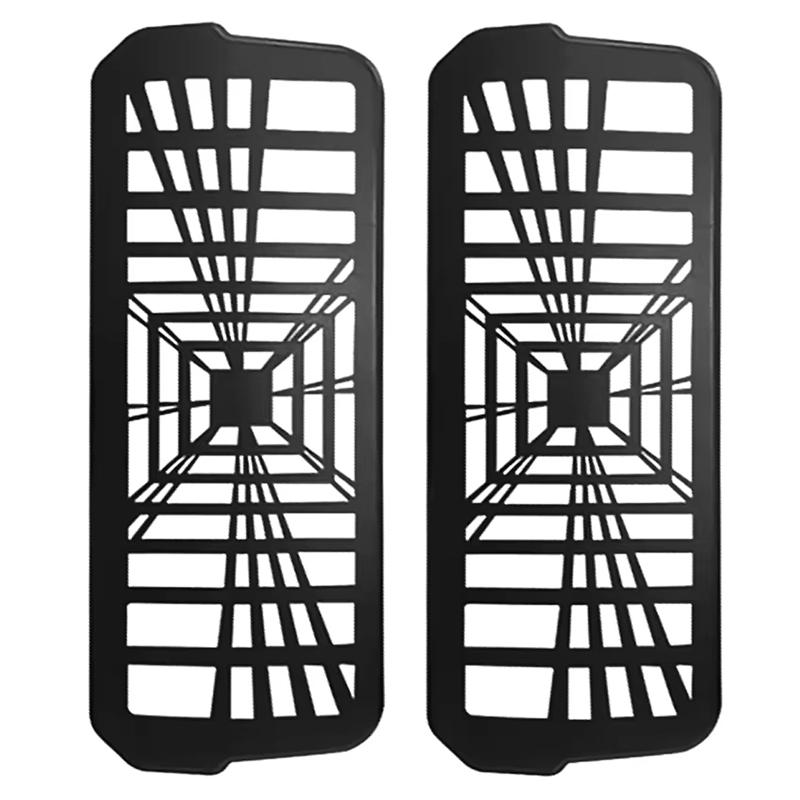 

2Pcs/Set For Tesla Model Y Under Seat Air Vent Cover Plastic Air Outlet Dustproof Shield A