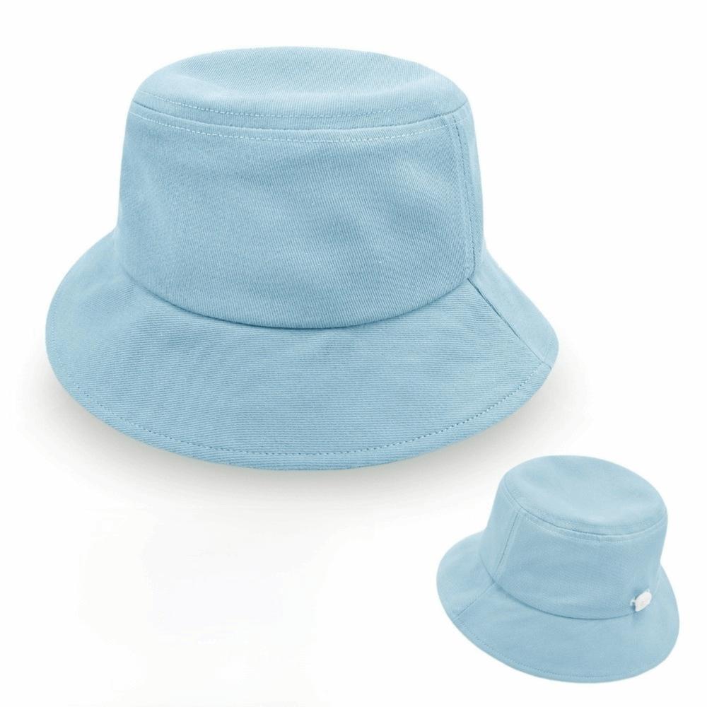 Sun Visor Kids Bucket Hat Solid Color Fisherman Cap Casual Children Panama Hat Outdoor