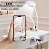 UV LED Nail Lamp Double-Headed Gooseneck Lamp with Clip for Gel Nails Manicure Dryer Curing Light for Home DIY Salon