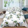 Peacock Feather Print Duvet Cover Bird Feathers Element Bedding Set Ultra Psychedelic Swirl Comforter Cover Colorful Bedclothes