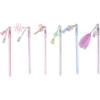1PC Random Color Gel Pen Pendant Pen Cute Drifting Bottle Bear Pendant Gel Pen Stationery Sweet Lovely Erasable School Office Supplies(Bear Random)