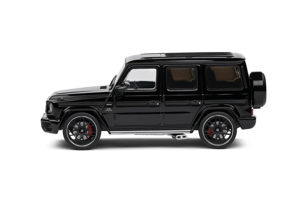 Solido Mercedes-Benz 1/43 Scale Diecast Model Car: Benz G-Class G63 AMG 2018 (Black) [Parallel Import]