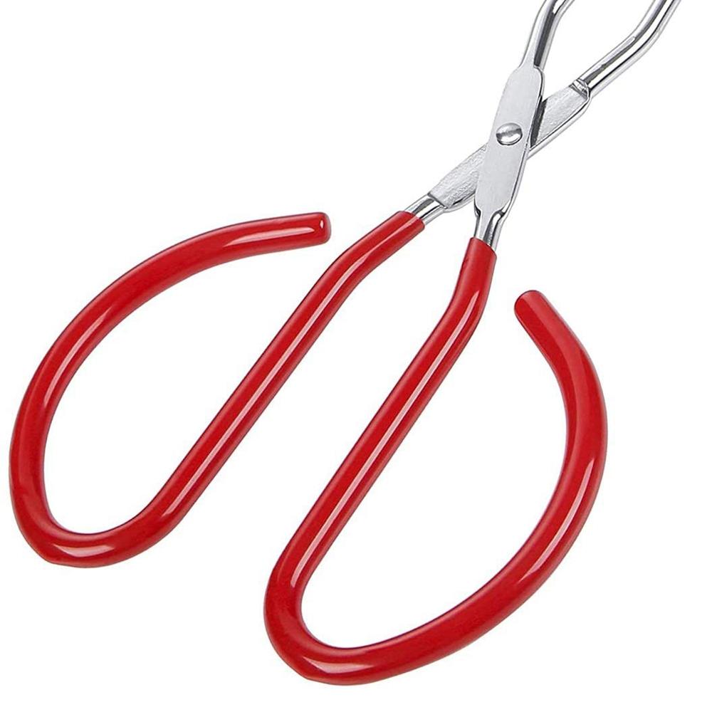 Portable Baking Grill Cooking Kitchen Supplies Barbecue Clamp Food Scissor Tongs BBQ Tools