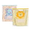 Durable Space Saving Storage Bag Large Capacity Transparent Zipper Bag Lion Giraffe Quilt Storage Bag Kindergarten