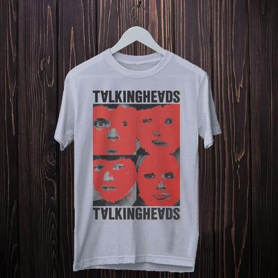 Talking Heads Band Retro Style White Short Sleeve Unisex T-shirt S-5XL KH14541 Unisex T-Shirt
