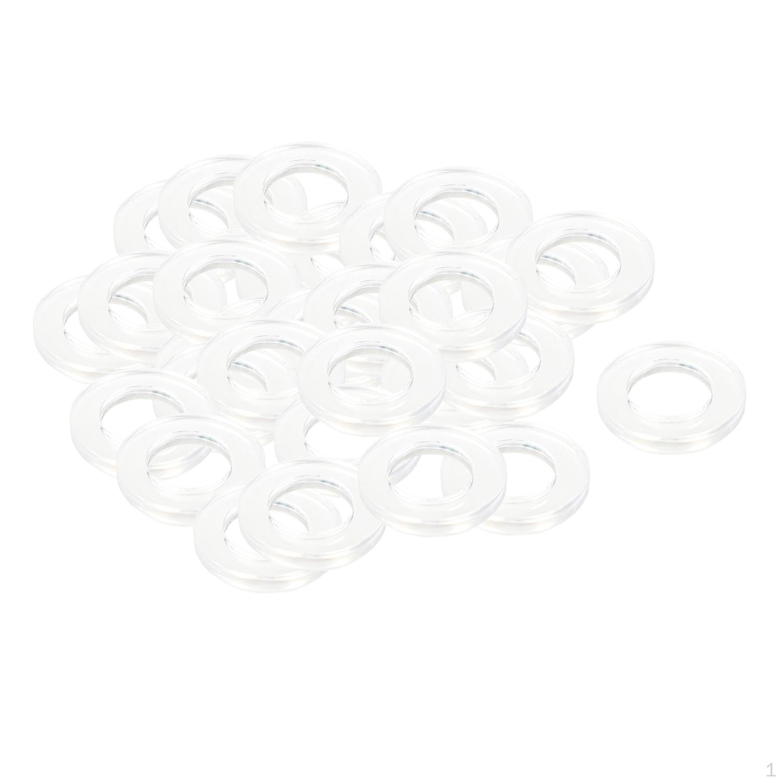 

30x O Multifunctional Nonslip Anti Loosening,Professional Protector Stopper Accessories for Rod