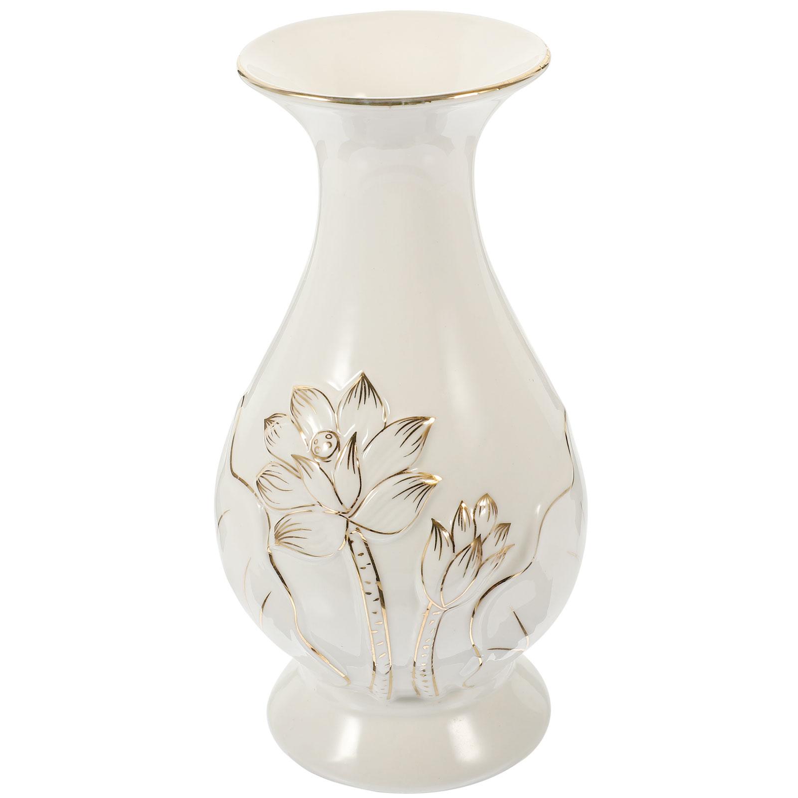 

Ceramic Offering Bottle Temple Vase Small Bud Vase Rustic Ceramic Flower Vase Tiny Vase For Office Entryway білий