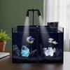 Doppelköpfige Mini-Clip-Aquarienlampe, 6 W, verstellbarer Zoom, USB-Energiespar-LED-Aquarien-Pflanzenleuchte