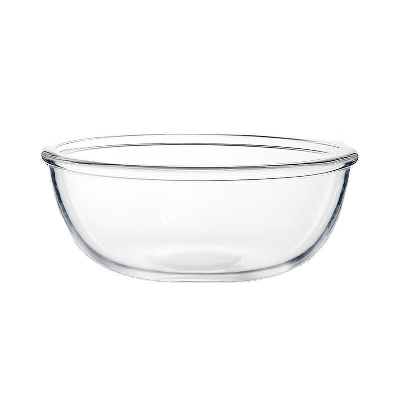Large Heat-Resistant Glass Salad Bowl Set