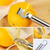 Portable Kitchen Lemon Citrus Orange Zester Stainless Steel Fruit Peeling Tool