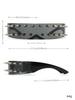 New Funny Glasses European And American Cyberpunk Style Devil Glasses Party Glasses Fashion Trend Street Snap
