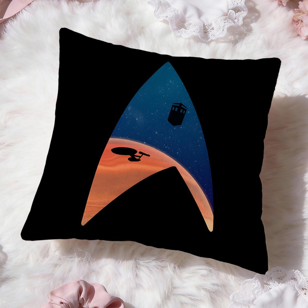 Movie S-Star Trek ShipS Cushion Cover Premium Comfort Reversible Pillow Cove -Two in One Design for Any Room & Car Interior