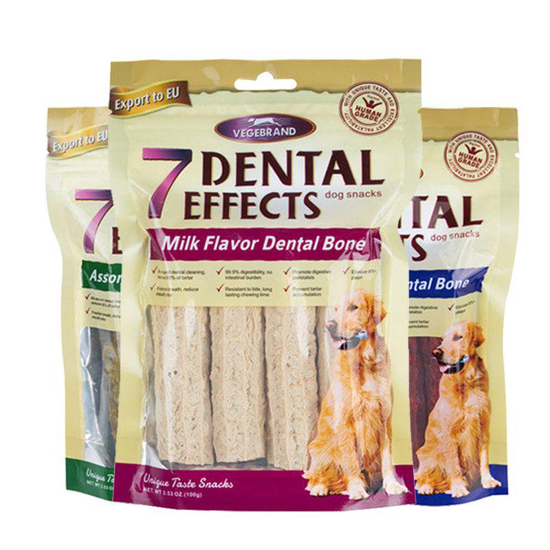 Weiji Bite-Resistant Dog Chews: Dental Cleaning Bone for Medium to Large Breeds - Teddy Shape